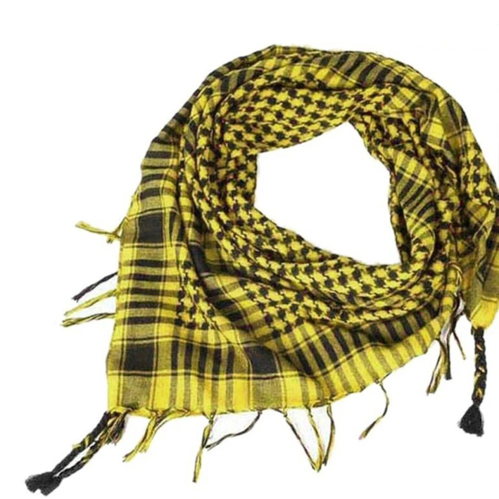 Summer Scarf Men Lightweight Scarf Spring Army Plaid Head Scarf Keep Warm New Hot Sale