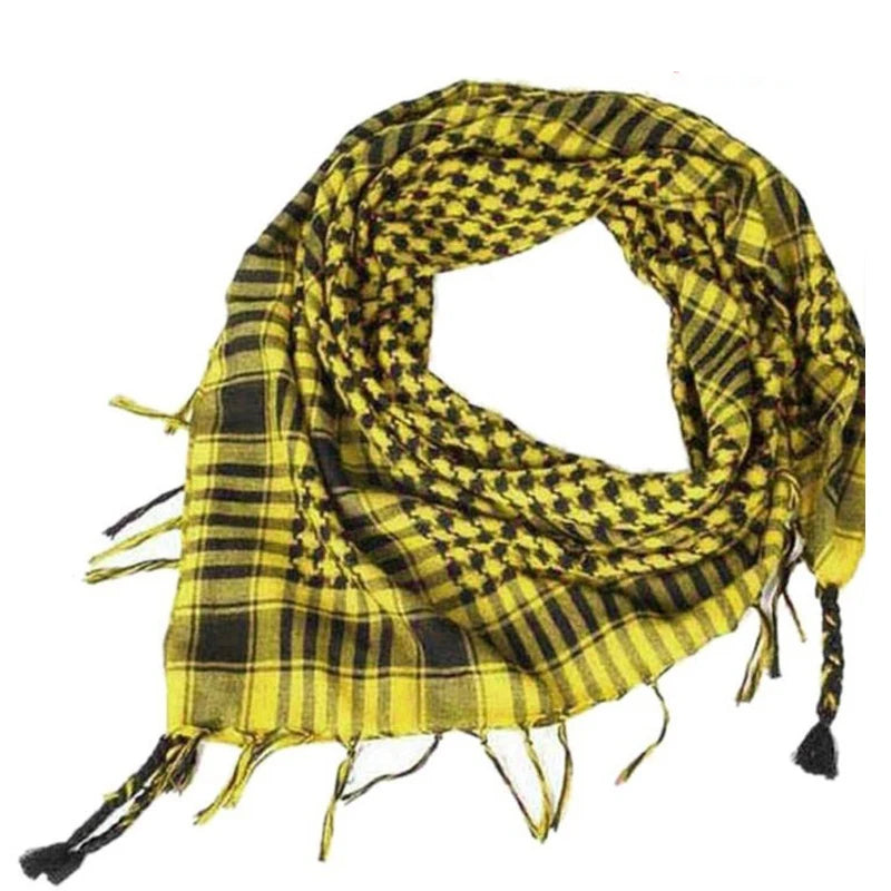 Summer Scarf Men Lightweight Scarf Spring Army Plaid Head Scarf Keep Warm New Hot Sale