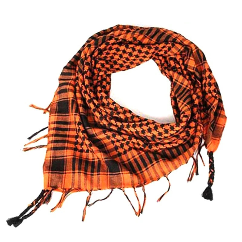 Summer Scarf Men Lightweight Scarf Spring Army Plaid Head Scarf Keep Warm New Hot Sale