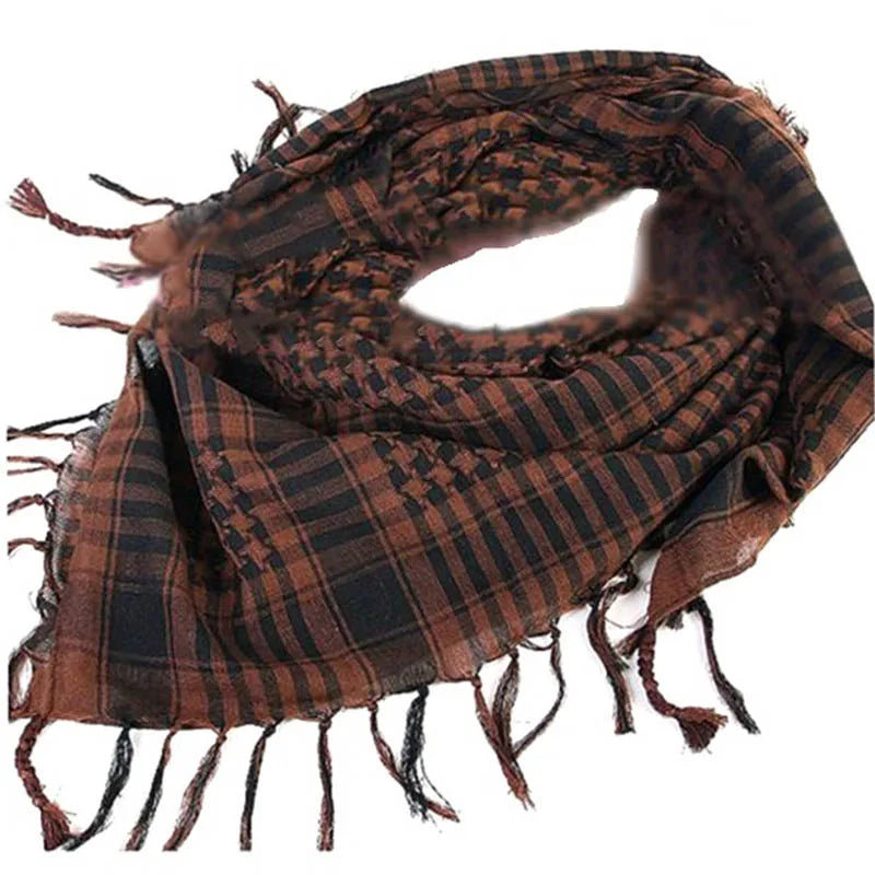 Summer Scarf Men Lightweight Scarf Spring Army Plaid Head Scarf Keep Warm New Hot Sale