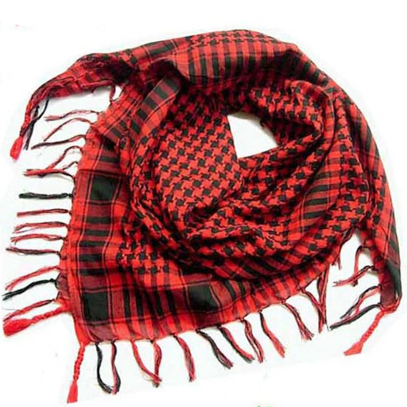 Summer Scarf Men Lightweight Scarf Spring Army Plaid Head Scarf Keep Warm New Hot Sale