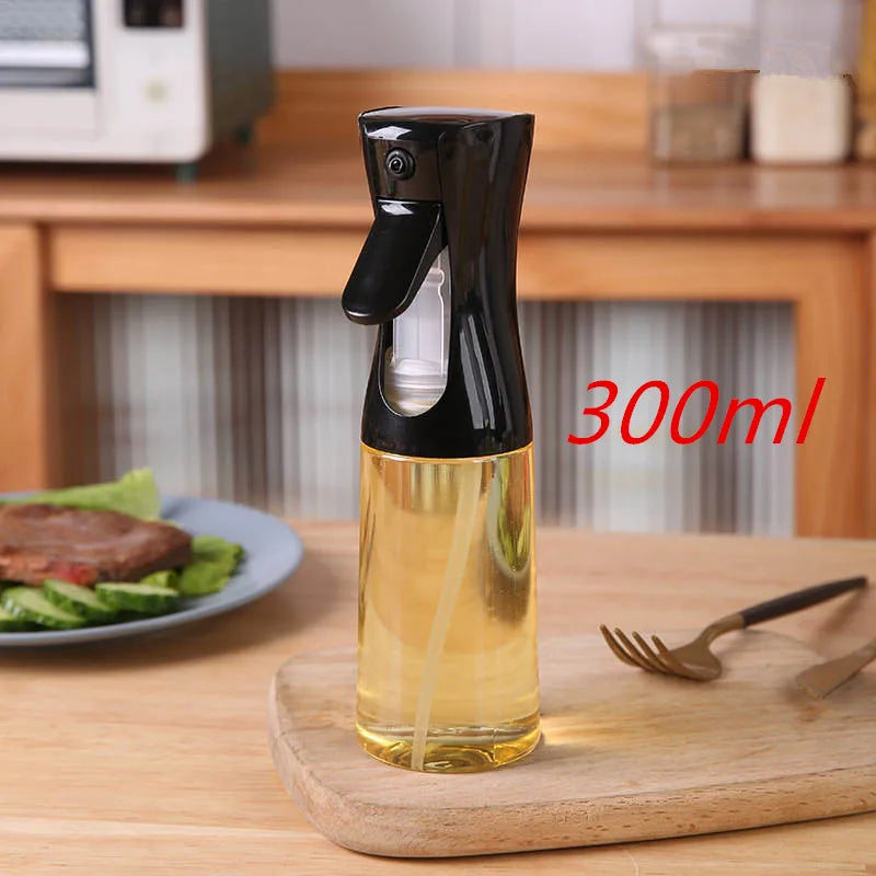 200ml Oil Spray Bottle Kitchen BBQ Cooking Olive Oil Dispenser Camping Baking Empty Vinegar Soy Sauce Sprayer Containers