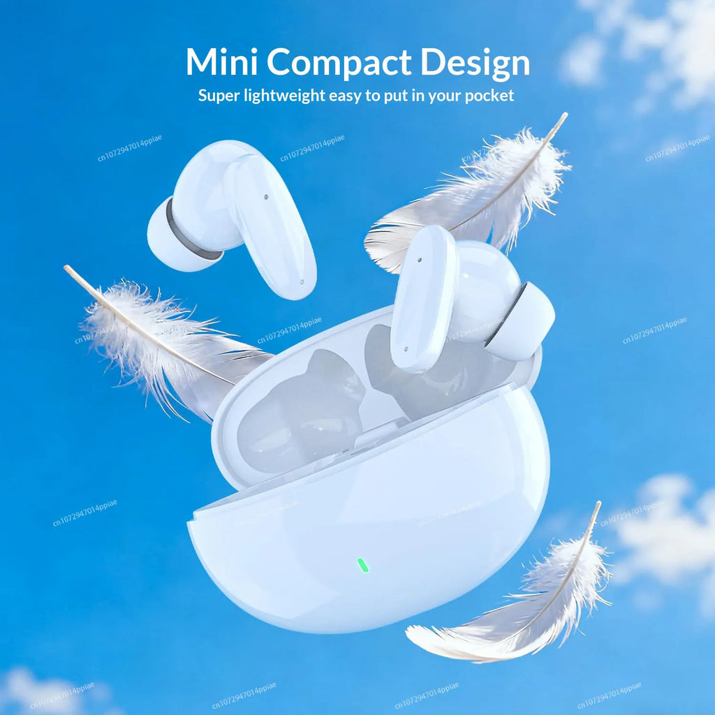 Wireless Bluetooth TWS Earphones Headphones Display Touch Control Earbuds Video for Air Pods Mini Outdoor Sports Headset