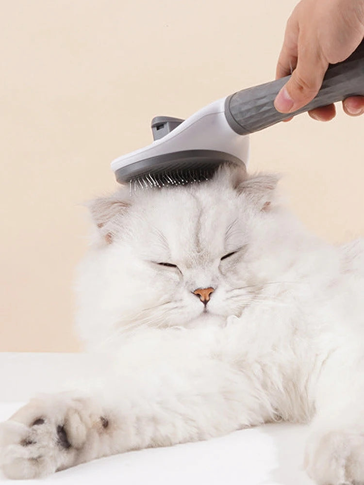 Pet Anti-Slip Grooming Brush Cat Hair Removal Comb Accessories for Cats Needle Comb to Remove Floating Hair Supplies Products