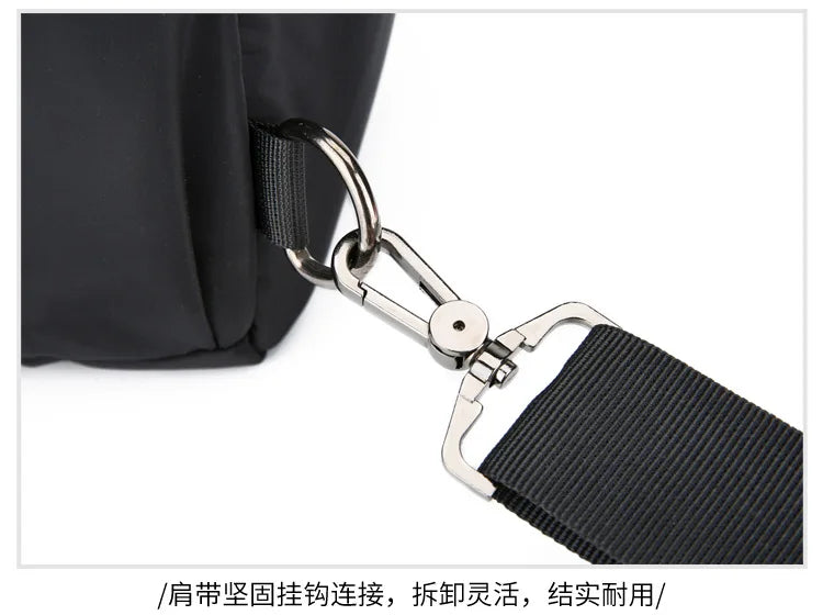 Men's Chest Bag Large Canvas Fashion Male Crossbody Bags Oxford Cloth Designer Man Student Shoulder Sling Casual Sports Phone