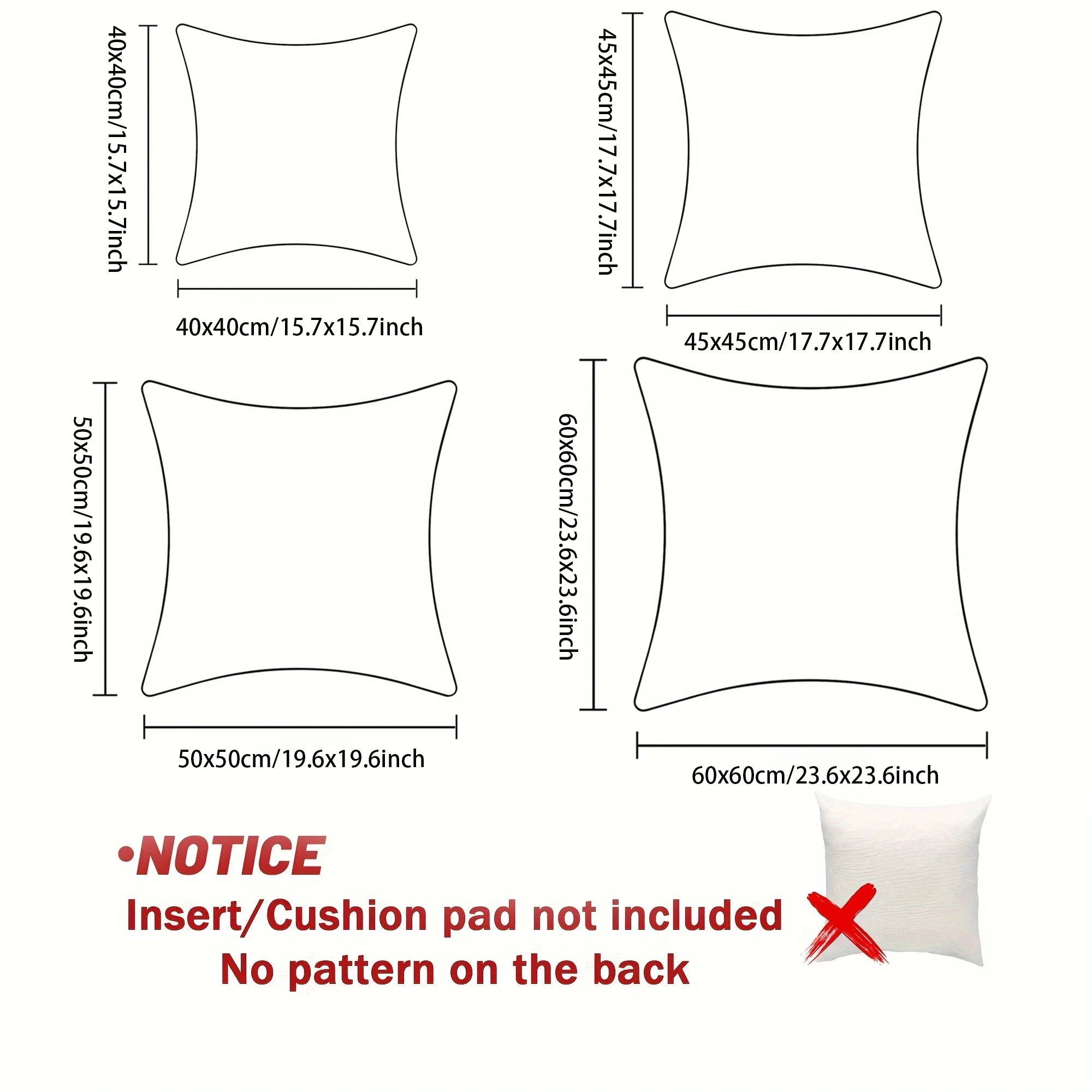 4pcs Floral Printed Pillowcases with Butterfly Motifs Sofa cushion cover home bedroom room decoration