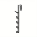 1pcs Bedroom Door Hanger Clothes Hanging Rack Over The Door Plastic Home Storage Organization Hooks, Purse Holder For Bags Rails