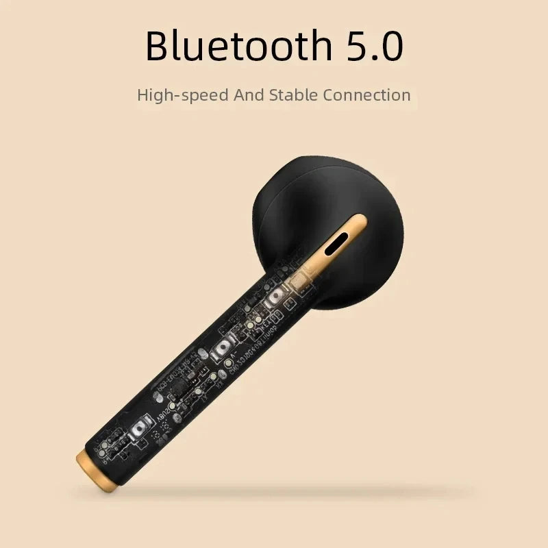 J18wireless Bluetooth earphones HiFI in ear stereo microphone waterproof noisecancelling sports earphones suitable for Xiaomi ..