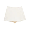 HXAO Shorts Women Black White Mini shorts Women's Shorts High waist Micro Casual Skirt Shorts Asymmetric Shorts Skirt Mujer