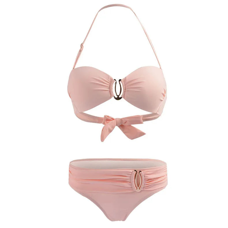 New Sexy Bikinis Swimsuits Women Swimwear Push Up For Female Beach Swimming Wear Bathing Suits Brazilian Bikini Set Pool Bather