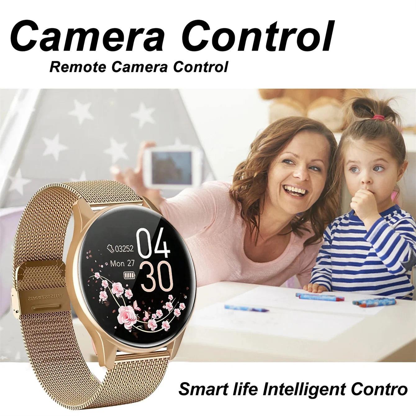 New Global Smartwatch for Android/IOS Phone Wireless Call Answer Heart Rate Blood Pressure Monitoring Message Push for Men Women