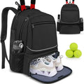 Backpack New fashionable casual sports tennis bag tennis backpack for men and women with insulated pockets and ventilation layer