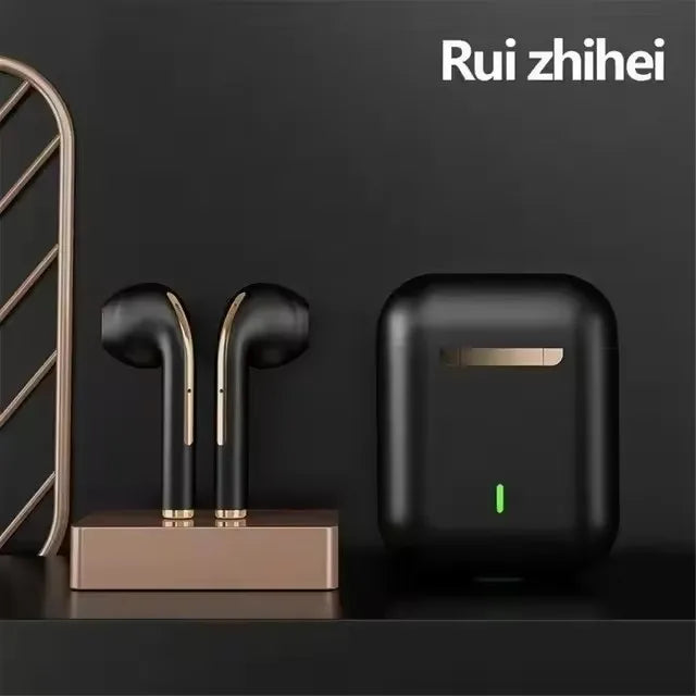 J18wireless Bluetooth earphones HiFI in ear stereo microphone waterproof noisecancelling sports earphones suitable for Xiaomi ..