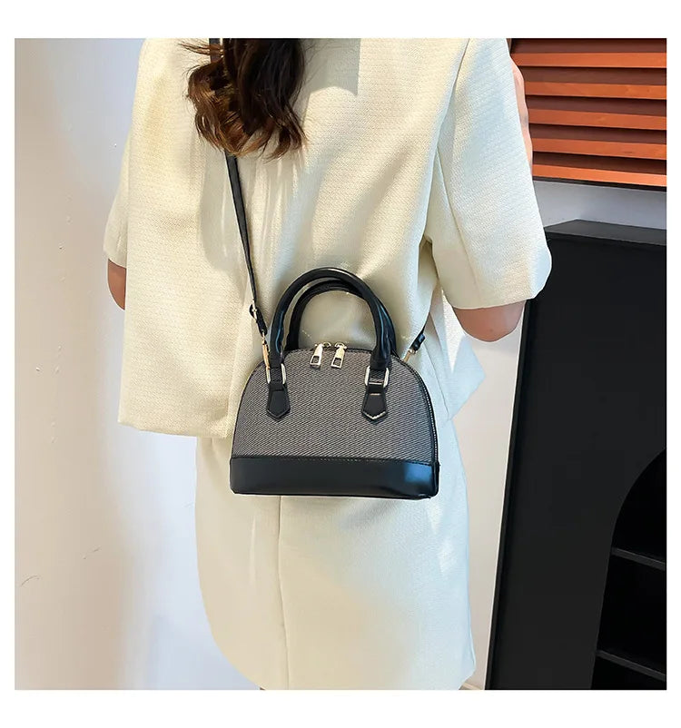 Women Shell Crossbody Bag New Trendy Retro Shoulder Handbag Simple Stylish Casual Commuter Purse Lady Bolsa Feminina Сумка