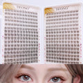 Sets of cluster lashes