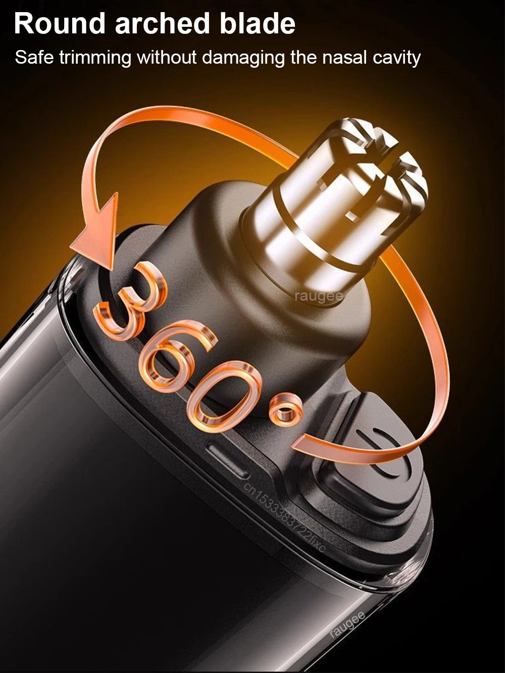 Mini Electric Nose Hair Trimmer for Men Rechargeable Portable Beard Eyebrow Grooming Tool Nose And Ear Hair Remover