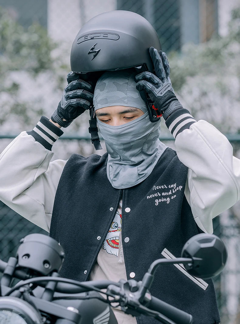 ROCKBROS Spring Summer Cycling Mask UV Sun Protection Mask Bike Balaclava Hat Bicycle Scarf Breathable Sport Motorcycle Masks