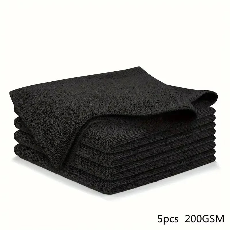 10 Kitchen Towel, Ultra-fine Fiber Light Gray Cleaning Cloth Set, Absorbent, Soft And Stain-removing Cloth