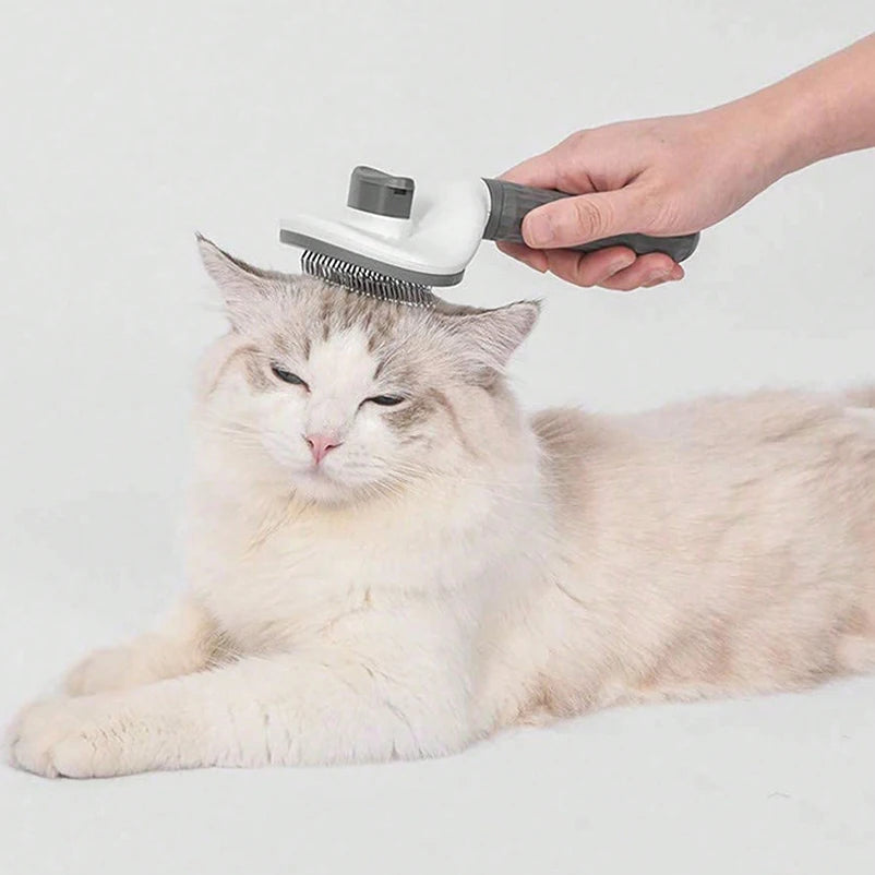 Pet Anti-Slip Grooming Brush Cat Hair Removal Comb Accessories for Cats Needle Comb to Remove Floating Hair Supplies Products
