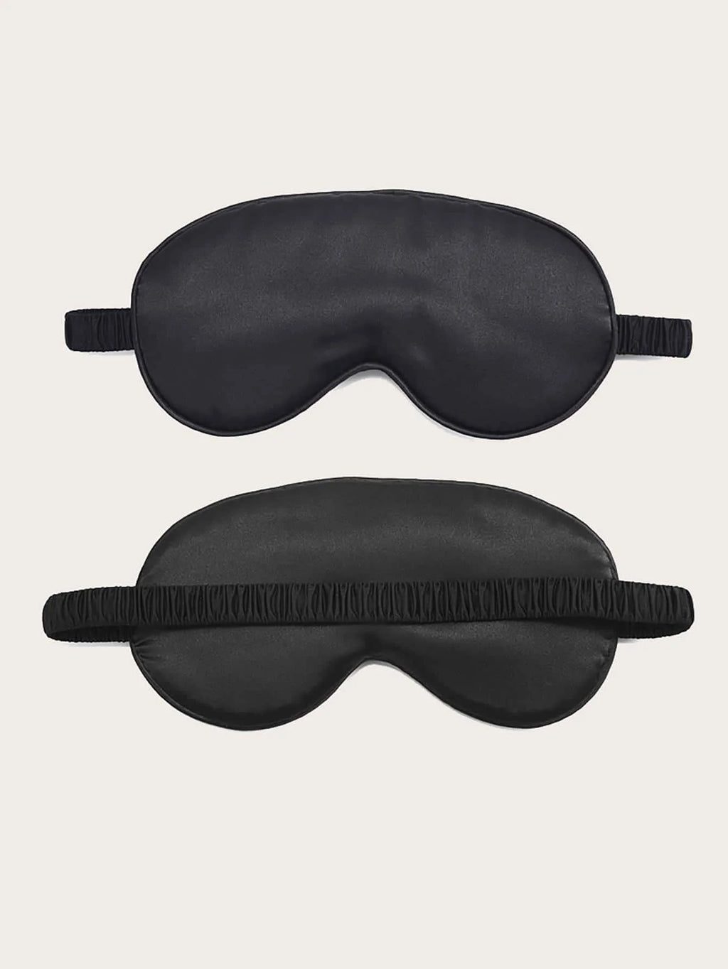 1pc-Double Sided Imitation Silk Unisex Eye Mask, Light Blocking, Non Eye Pressure, Sleep Elasticity, Travel, Lunch Break, Sleep