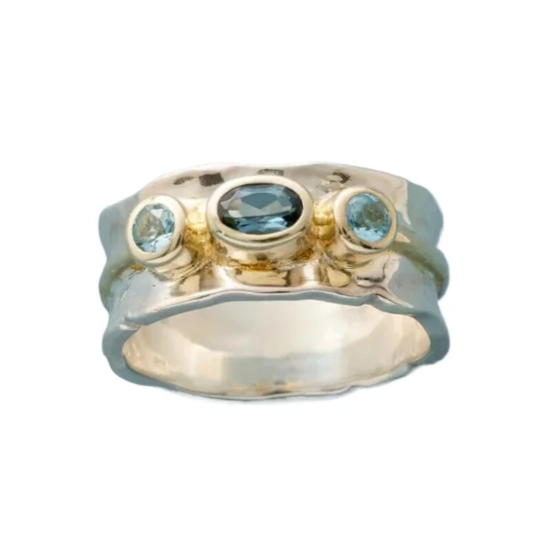 Europe and the United States new ring for women retro exaggerated simple personality ring for women