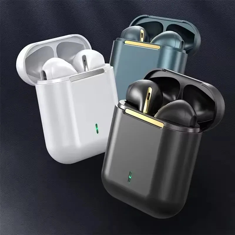 J18wireless Bluetooth earphones HiFI in ear stereo microphone waterproof noisecancelling sports earphones suitable for Xiaomi ..