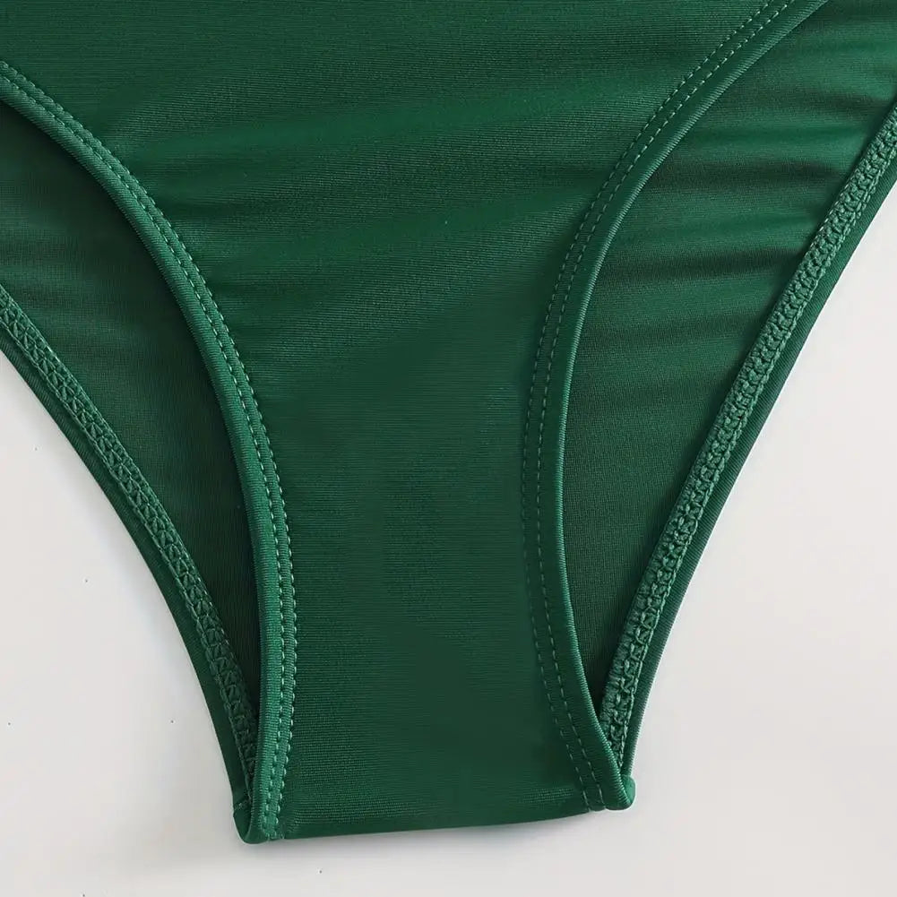 Sexy High Waist Bikinis 2024 Bandage Swimwear Women Swimsuit Female Bikini Set Print Bodysuit Bathing Suit Summer