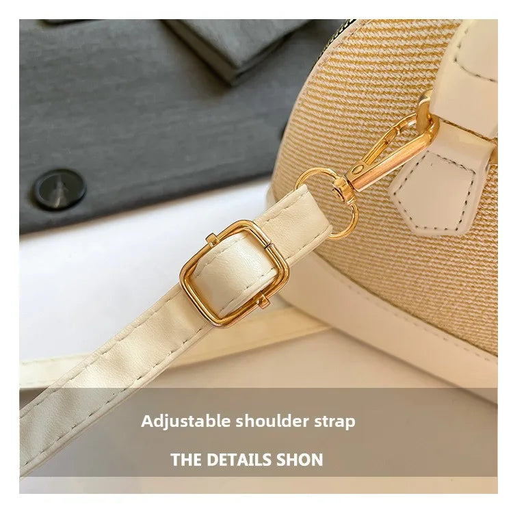 Women Shell Crossbody Bag New Trendy Retro Shoulder Handbag Simple Stylish Casual Commuter Purse Lady Bolsa Feminina Сумка
