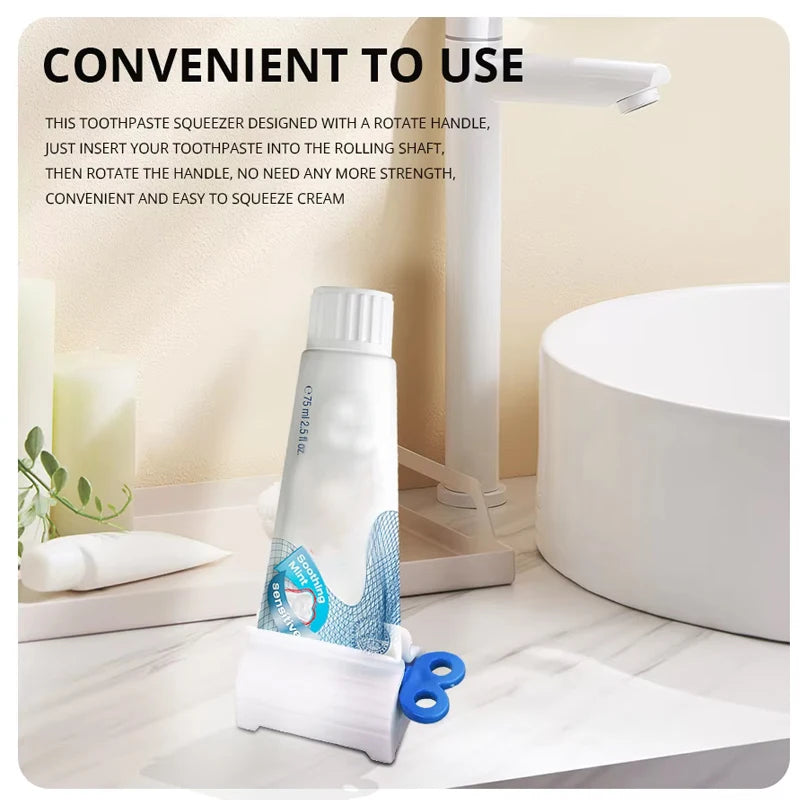 Efficient and Hassle-Free Toothpaste Tube Squeezer for a Smooth and Comfortable Brushing Experience