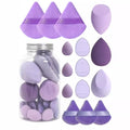 12/15Pcs Makeup Sponge Cosmetic Puff Foundation Sponges Blender Beauty Powder Puffs Women Make Up Accessories Makeup  Tools
