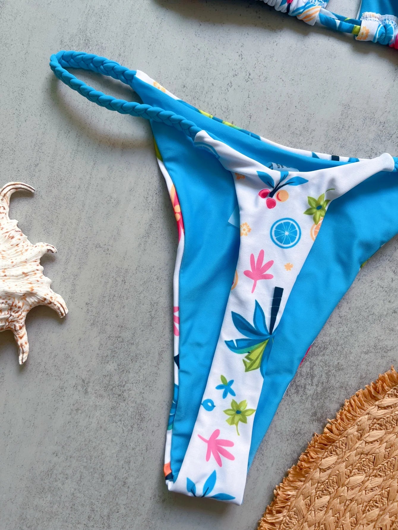 Sexy Triangle Bikini Push Up Brazilian Swimwear Women Printed Bikinis Padded Swimsuit Thong Bathing Suit Maillot De Bain Femme