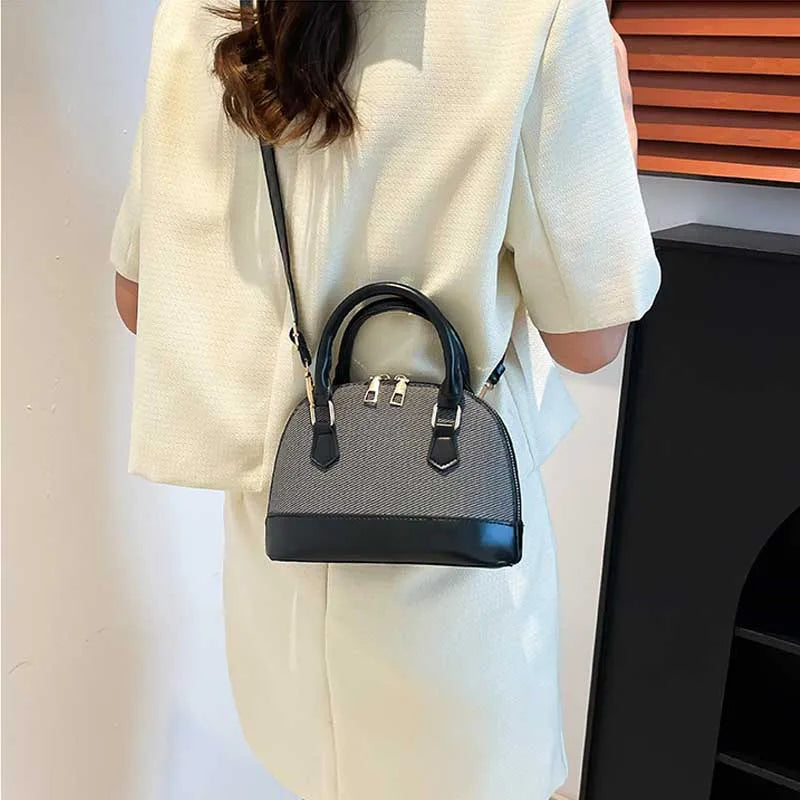 Women Shell Crossbody Bag New Trendy Retro Shoulder Handbag Simple Stylish Casual Commuter Purse Lady Bolsa Feminina Сумка